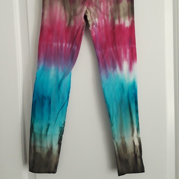 GIRL’S TIE-DYED COTTON LEGGINGS - Picture 4 of 8